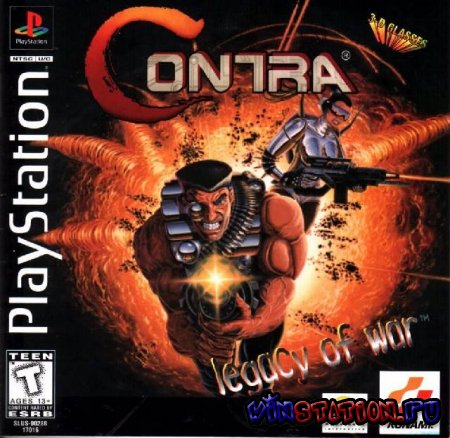 Contra Legacy of War  PS 1