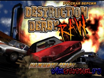 Destruction Derby Raw (PS1/RUS)