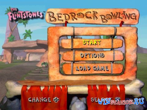  Flintstones Bedrock Bowling (PS1/ENG)