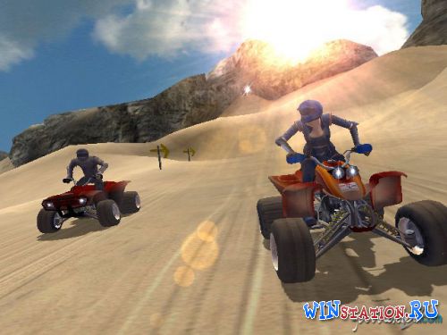  ATV - Quad Power Racing  (PS1/RUS)