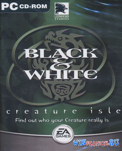Black and White Creature Isle