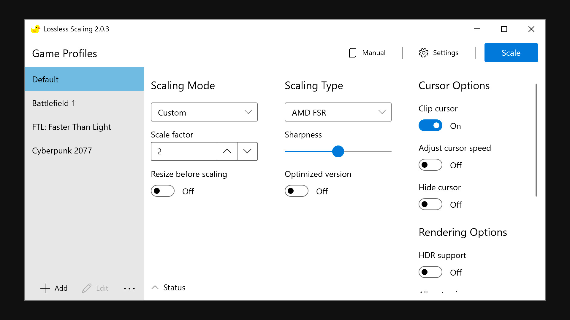 Lossless scaling download