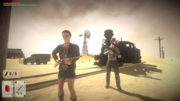   Gunslingers of the Wasteland vs. The Zombies From Mars