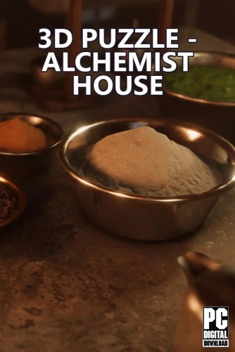 3D PUZZLE - Alchemist House  