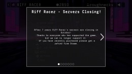 Riff Racer - Race Your Music! 