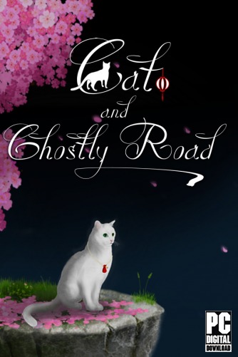 Cat and Ghostly Road  