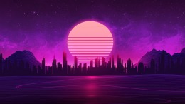   Synthwave Burnout