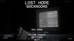Lost Hope: Backrooms  PC