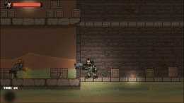   Zombies Desert and Guns