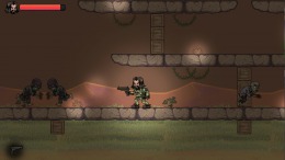   Zombies Desert and Guns