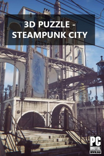 3D PUZZLE - Steampunk City  