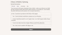  Choice of Rebels: Uprising