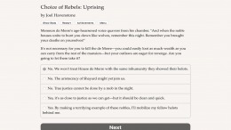   Choice of Rebels: Uprising