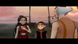 Скриншот игры Avatar - The Last Airbender - Into the Inferno
