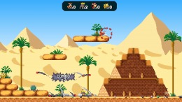 Скриншот игры HopSquash!