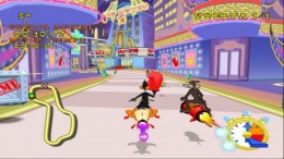 Геймплей Looney Tunes - Space Race