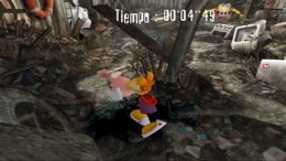 Геймплей Rayman Raving Rabbids