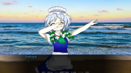 Sakuya Izayoi Gives You Advice And Dabs 