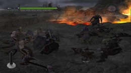 Скриншот игры The Lord of the Rings - The Two Towers