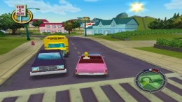 Скриншот игры The Simpsons - Hit & Run