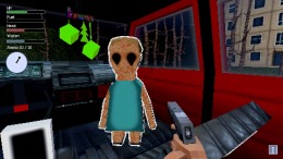   Dad left me in the car