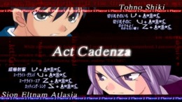 Melty Blood - Act Cadenza  PlayStation 2