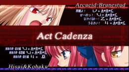   Melty Blood - Act Cadenza
