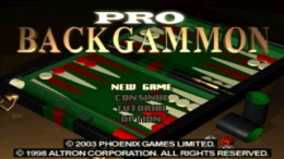 Backgammon PS1