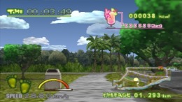 Happy Jogging in Hawaii (Stepping controller)��� PS1