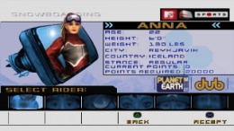  MTV Sports Snowboarding