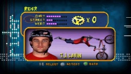 MTV Sports TJ Lavin's Ultimate BMX PS1