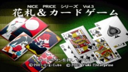 Nice Price Series Vol. 03 - Hanafuda & Card Game ��� PlayStation 1