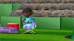 One Two Smash - Tanoshii Tennis ��� PlayStation 1