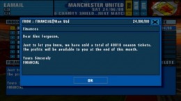 The F.A. Premier League Football Manager 2001  PlayStation 1