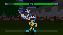   The Skeletons Are Fighting