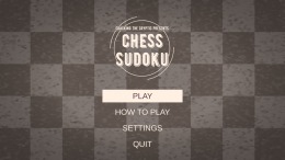 ����������� ���� Chess Sudoku