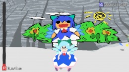 �������� ���� Cirno! Lifts a Boulder