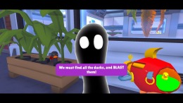 ������� Find 100 Ducks and Blast Them...IN SPACE!!!