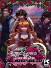Crimson Waves on the Emerald Sea: Amaranthine Moon