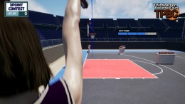 �������� ���� Third Person Basketball Court