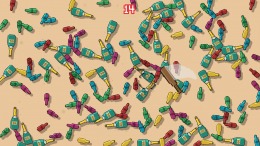 ����������� ���� Smashing Bottles