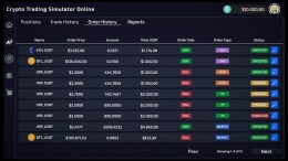 Crypto Trading Simulator �� ���������